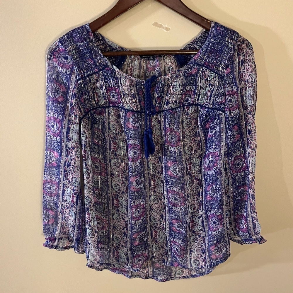 American Eagle Outfitters purple top